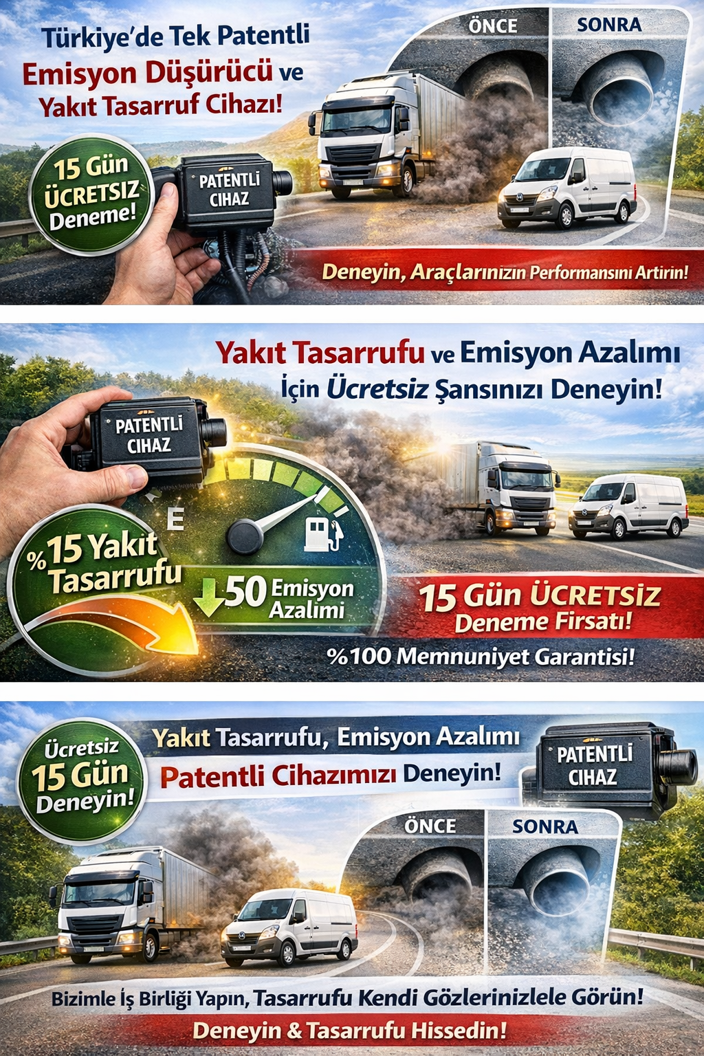 CAFF Emission - Minibüs ve Ticari Araç Katalog
